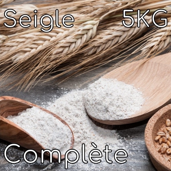 Image de Farine complète 100% seigle 5KG