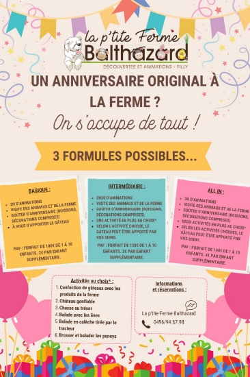 Image de Anniversaire à la ferme
